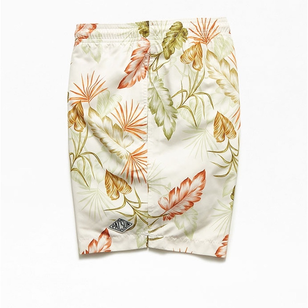 PacSun Tropical 17" Swim Trunks